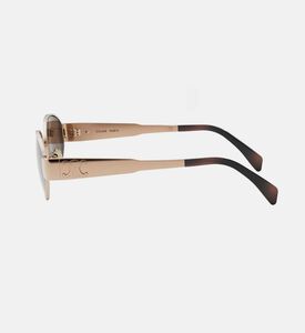 Celine Classic Oval Frame Sunglasses 54, Rose-gold, Packshot View