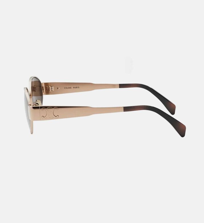 Celine Classic Oval Frame Sunglasses 54, Rose-gold, Packshot View