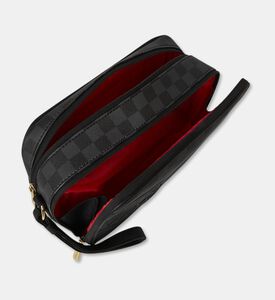 Sprayground Check Pattern Toiletry Bag, Packshot View