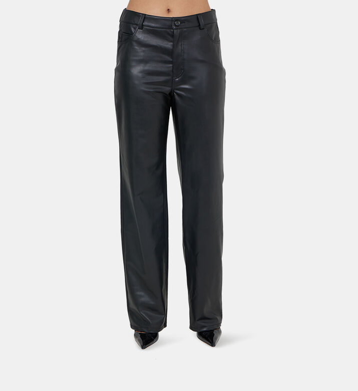 High-waisted Wide-legged Trousers