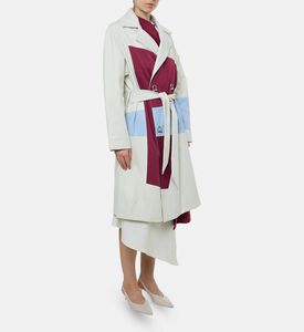 Martan Tijmen Patchwork Coat, Model View