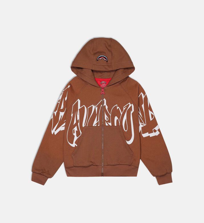 Sprayground Hoodie Graffiti, Brown, 16y, Packshot View
