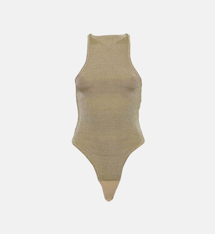 Cassius High-neck Knit Bodysuit