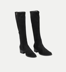 Trevila Textile Lycra Flat Ankle Bootie Trevila Textile Lycra Flat Ankle Bootie