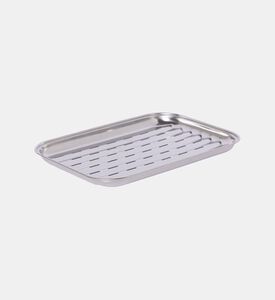 Barbecook Stainless Steel Reusable Grill Pan, Packshot View