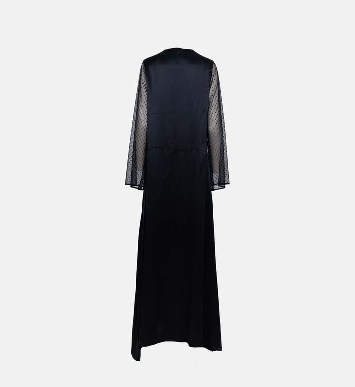 Moon Silk Tulle Sleeves Robe