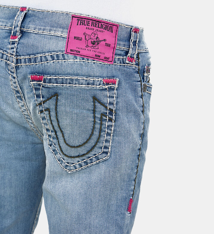 Slim-cut 5-pockets Denim Pants