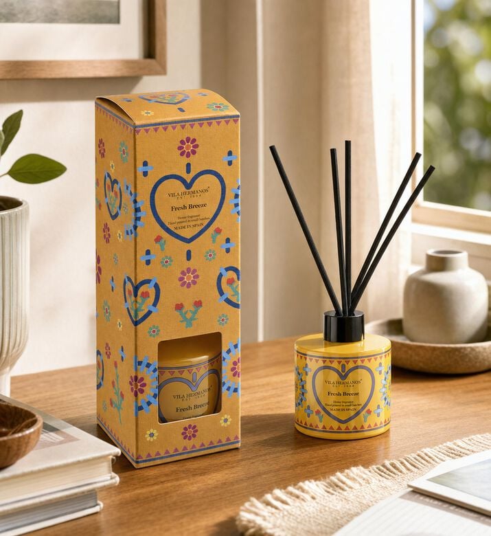 Ladenac 70s Fresh Breeze Reed Diffuser, Model View