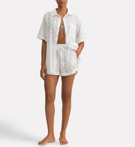 Polo by Ralph Lauren Embroidered Boyfriend Shirt Set, Model View