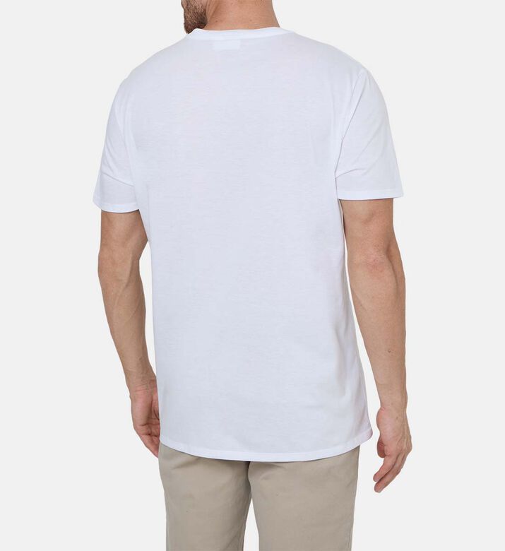 V-neck Pima Cotton Jersey T-shirt