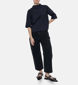 Beatrice B Three-quarter High Neck Top, Model View Beatrice B Three-quarter High Neck Top, Model View