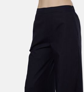 Forte-Forte Flower-embellished Wide-leg Pants, Model View