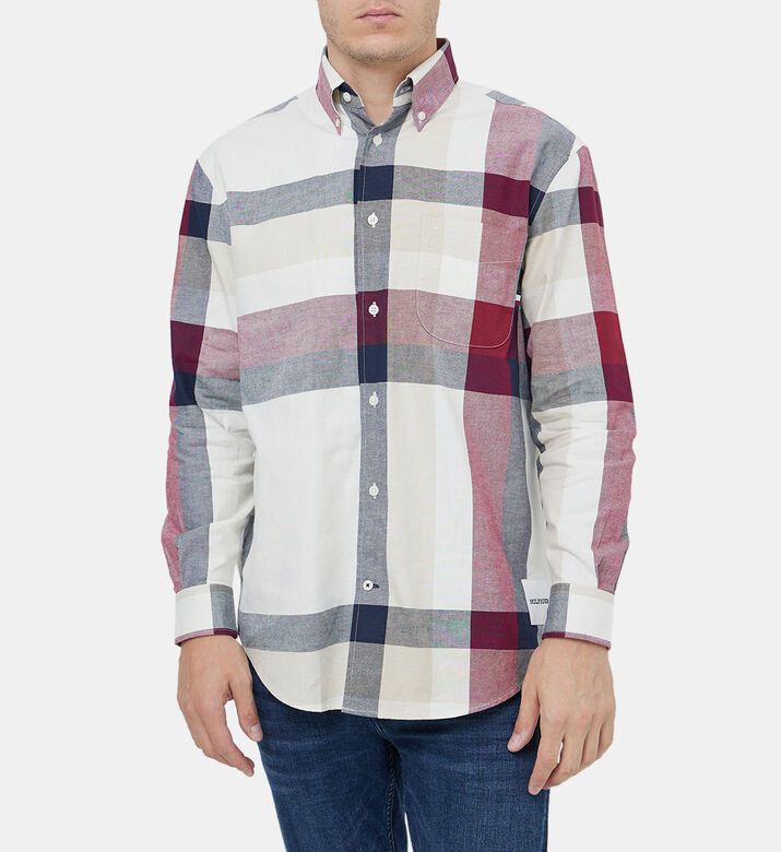 قميص عالمي بمربعات مربعة مناسب للأرشيف