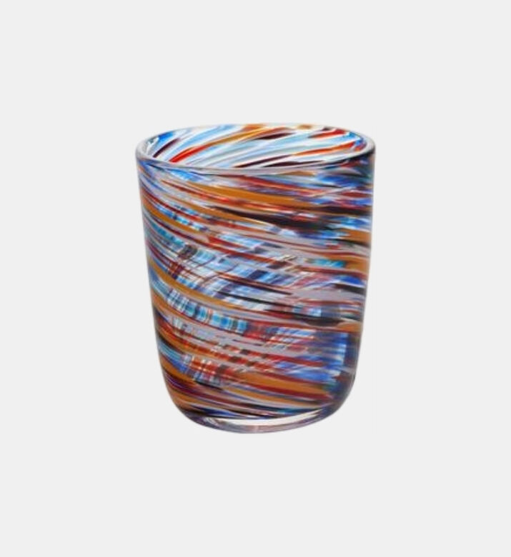 Multi Twist Glass Tumbler