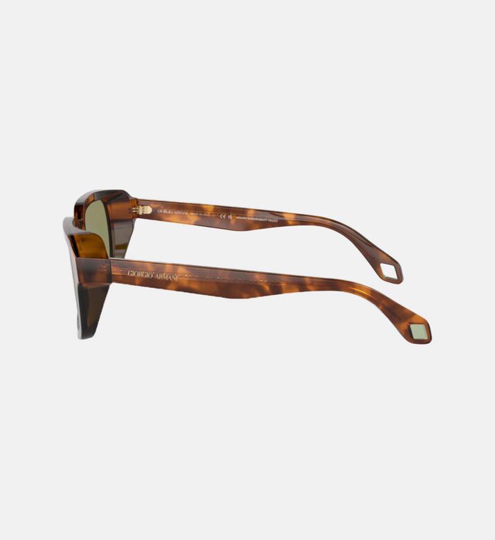 Rectangle Full-rim Sunglasses 53