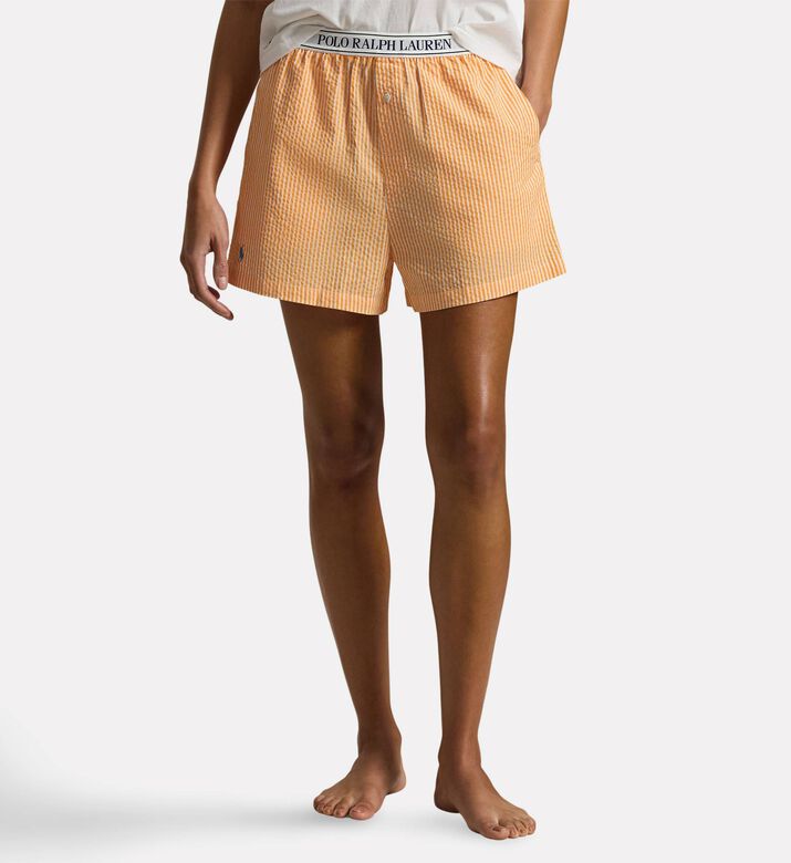 Polo by Ralph Lauren Seersucker Boxer Shorts, Model View