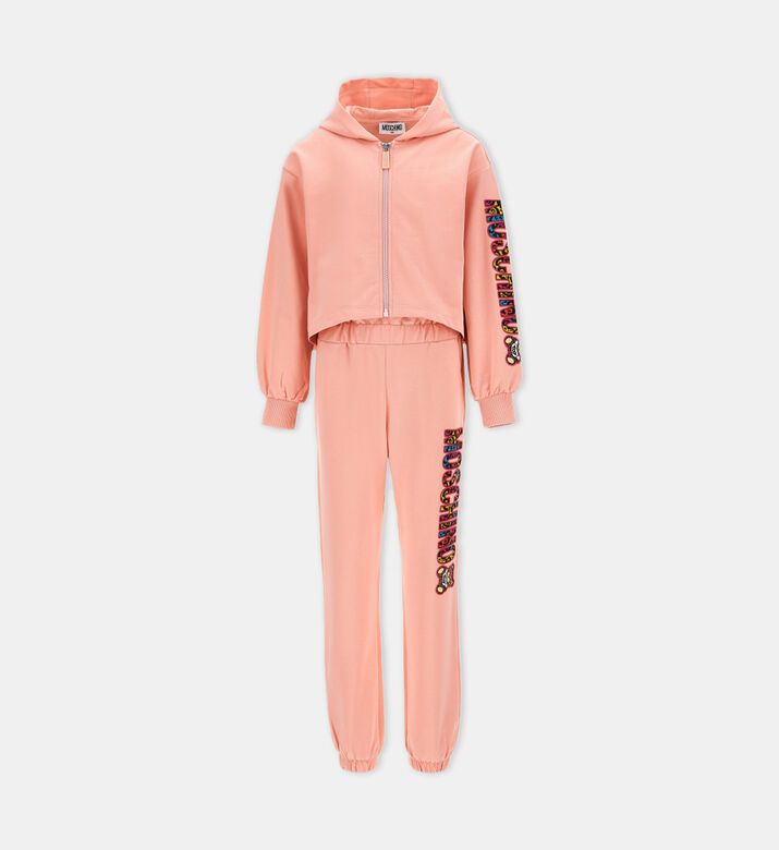 Junior Girl Logo Tracksuit Set