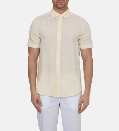 Linen Short-sleeve Shirt