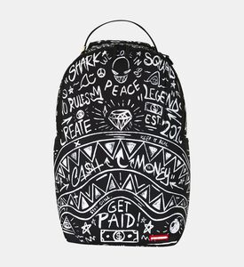 Sprayground Crazy Thoughts Dlxsr Backpack, Packshot View