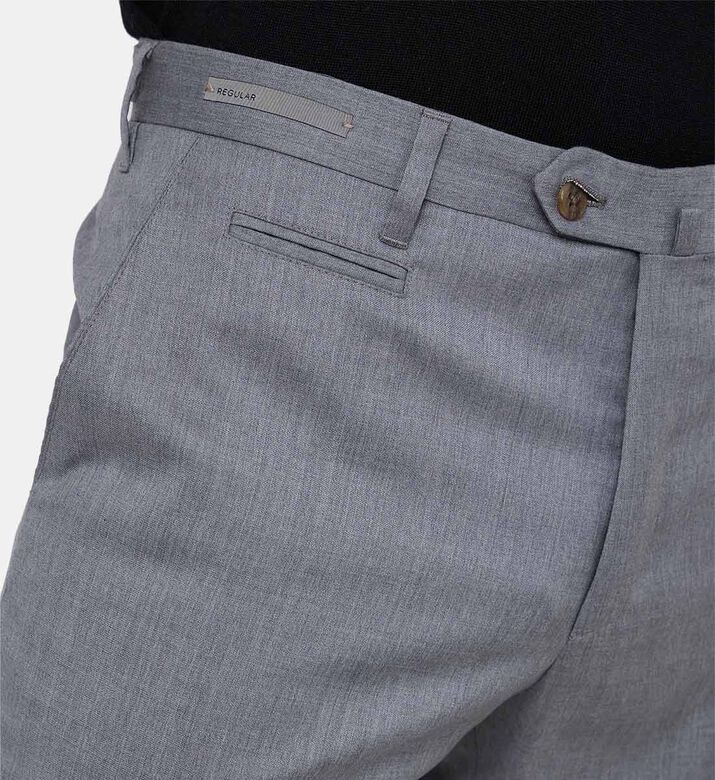 Wool Classic-cut Pants