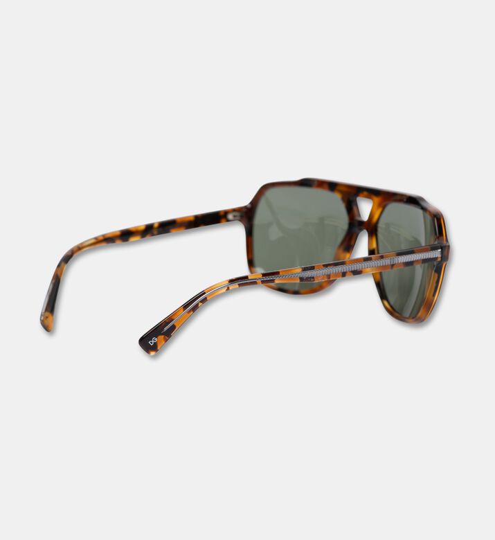 Dolce & Gabbana Tortoiseshell Pilot Shape Sunglasses 60, Packshot View