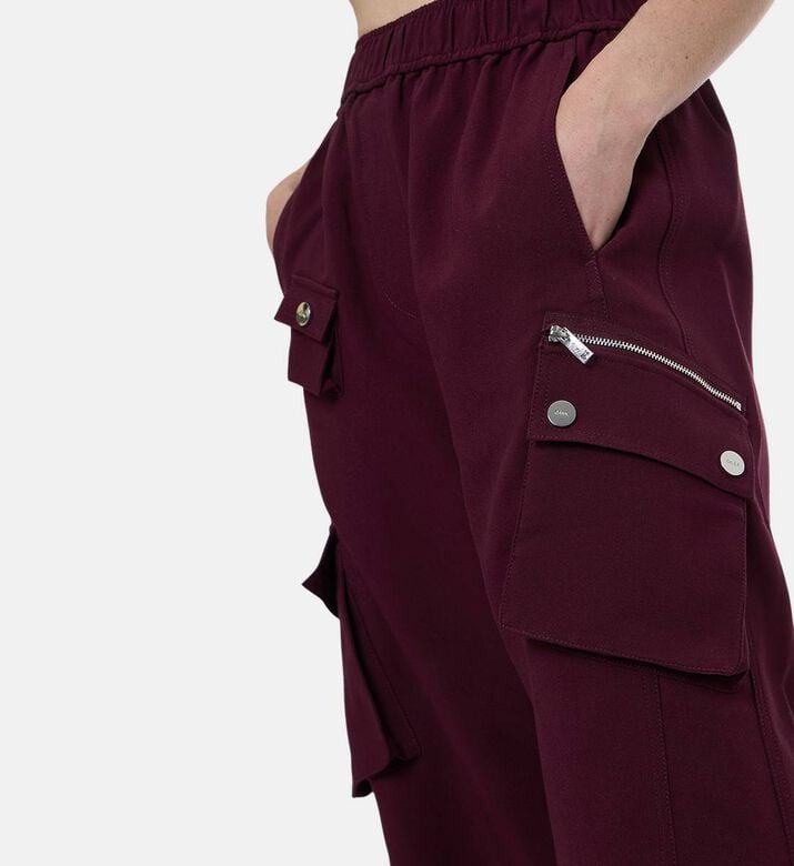Ganni Casual Multi-pockets Pants, Model View Ganni Casual Multi-pockets Pants, Model View