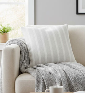 Home Deco and More Patova Embellished Cotton Cushion, Packshot View