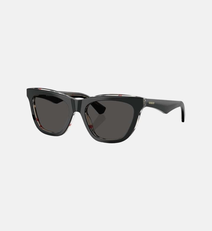 Cat Eye Polished Sunglasses 53