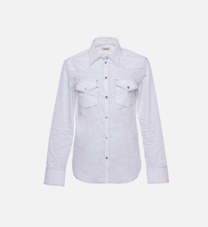 قميص ثيلما بوب ضيق