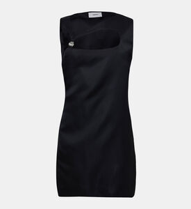 Cut-out Sleeveless Mini Dress