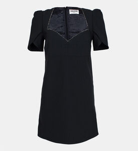 فستان روكسيل مزين بالكريستال