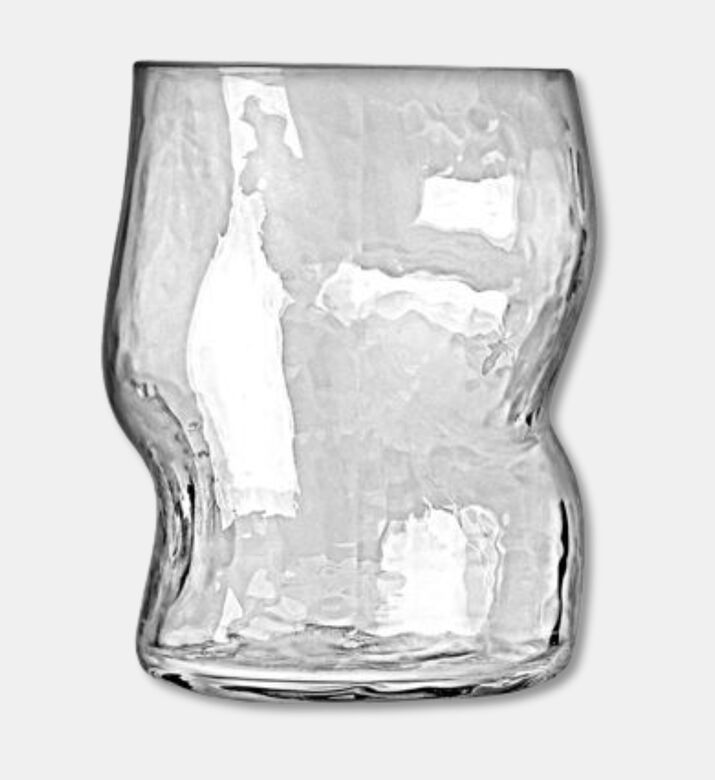 Estia Water Glass Distorted 250ml, Packshot View