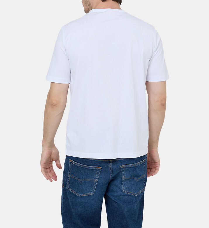 Cotton Embroidered D-logo T-shirt Cotton Embroidered D-logo T-shirt