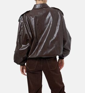 Federica Tosi Long-sleeve Bomber Jacket, Model View