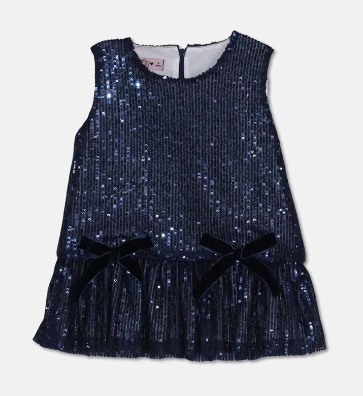 My Little Thieves Dress Bow Sequin, Packshot View