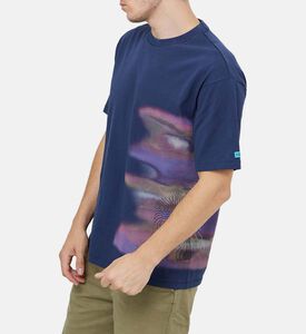 تي شيرت عمل فني غير واضح للمناظر الطبيعية