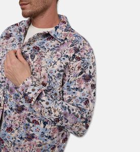 Les Deux All-over Floral-print Long-sleeve Shirt, Model View