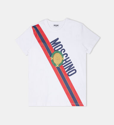 Junior Boy Medallion Cotton Shirt