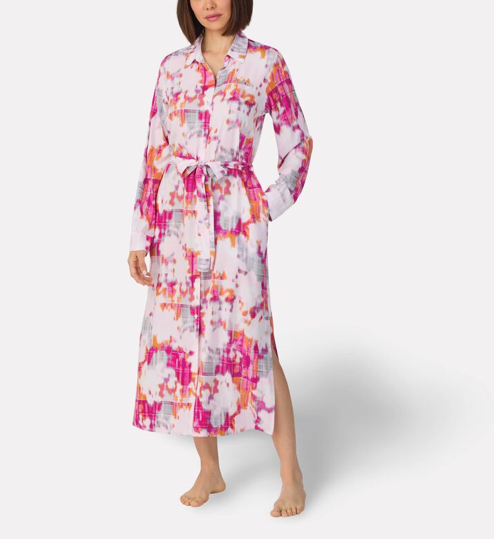DKNY Viscose Maxi Sleepshirt, Model View