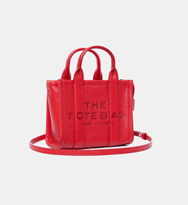 Micro Tote Leather Crossbody Bag