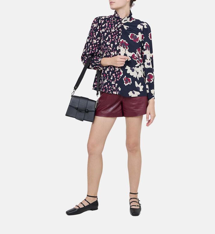 Aglae High-waist Leather Shorts Aglae High-waist Leather Shorts