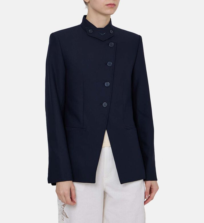 Verysa Rhinestone Wing-applique Blazer