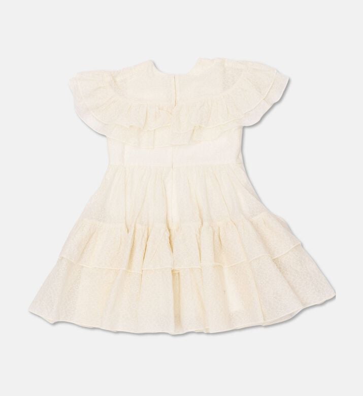 Poca and Poca Ruffled Sleeves Layered Dress, Packshot View