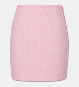 Rotate Textured Boucl&eacute; Skirt, Packshot View