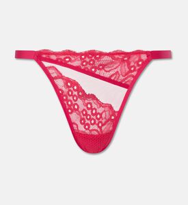 Chantelle Floral Lace Embroidered Tanga, Packshot View