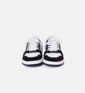 حذاء سنيكرز دايس لو بي ثنائي اللون مطرز بطائر