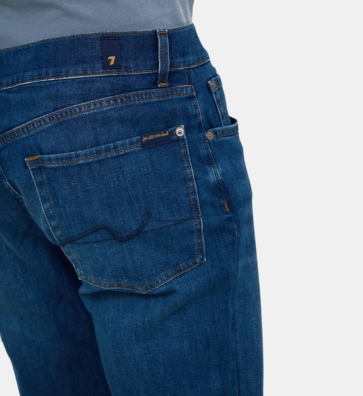 بنطال جينز سليمي متوسط الخصر