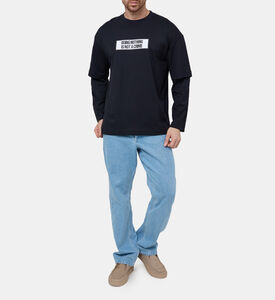 تيشيرت بأكمام طويلة بطبقات