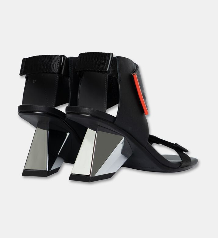 UN United Nude Cow Leather Reflective Inlays Heel, Black, Eu-40, Packshot View