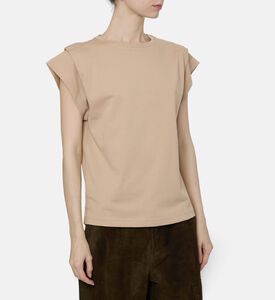 Ba and Sh Ts Pio, Beige, M, Model View